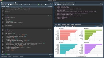 Find high FREX and high lift words in Stranger Things dialogue