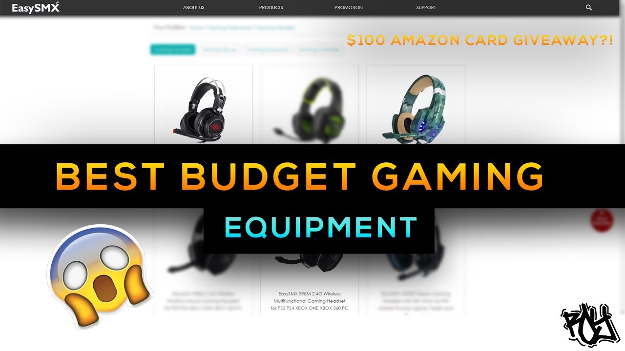 BEST BUDGET GAMING EQUIPMENT?! [EasySMX Review] YouTube