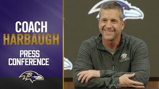 Information John Harbaugh Talks About Ravens' Win Over Steelers | Baltimore Ravens News