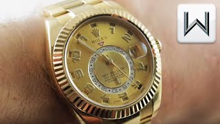 Rolex Sky-Dweller GMT Annual Calendar 326938 Luxury Watch Review