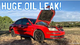Project Saab Episode 3 - ECU Removal, New Brake Booster Hose, Armrest, and More!