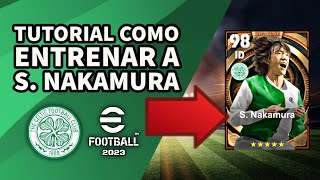 ENTRENAMIENTO SHUNSUKE NAKAMURA EFOOTBALL 2023