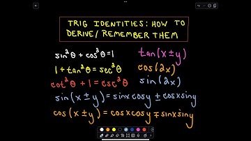 ❖ Trigonometric Identities: How to Derive / Remember Them - Part 2 of 3 ❖