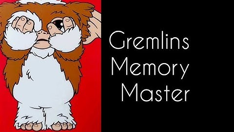 DIDÁCTICO Memorama de Gremlins (Gremlins Memory Master)