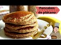 Pancakes de plátano 3 ingredientes 🍌 Recetas cocina  fácil y rápido