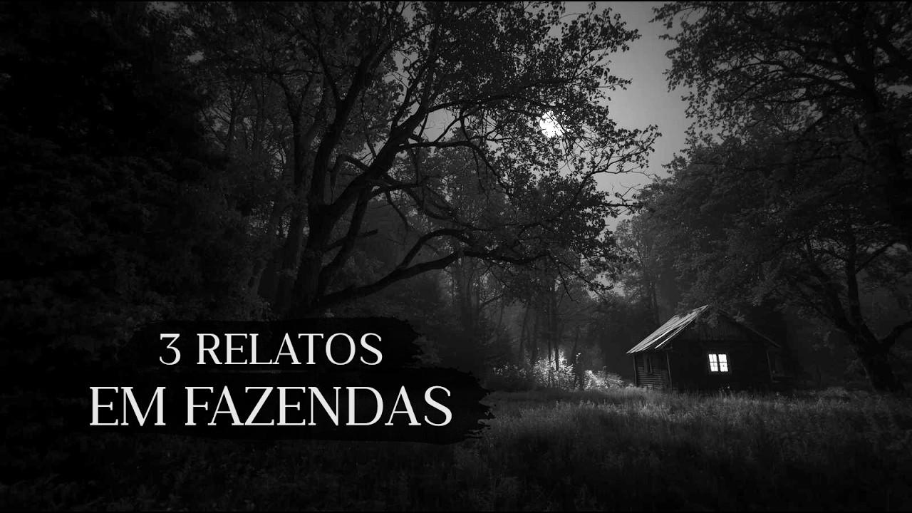 3 RELATOS PERTURBADORES | HISTÓRIAS DE TERROR EM FAZENDAS EP. 12
