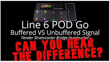 Line 6 POD Go: Buffer ISSUES are REAL? | No comments, AUDIO ONLY!