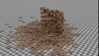 A simple Blender physics simulation IN GLORIOUS 60FPS