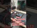 LED TV Backlight Problem Picture on Display of Backlight Tester to State #smartled #shot video