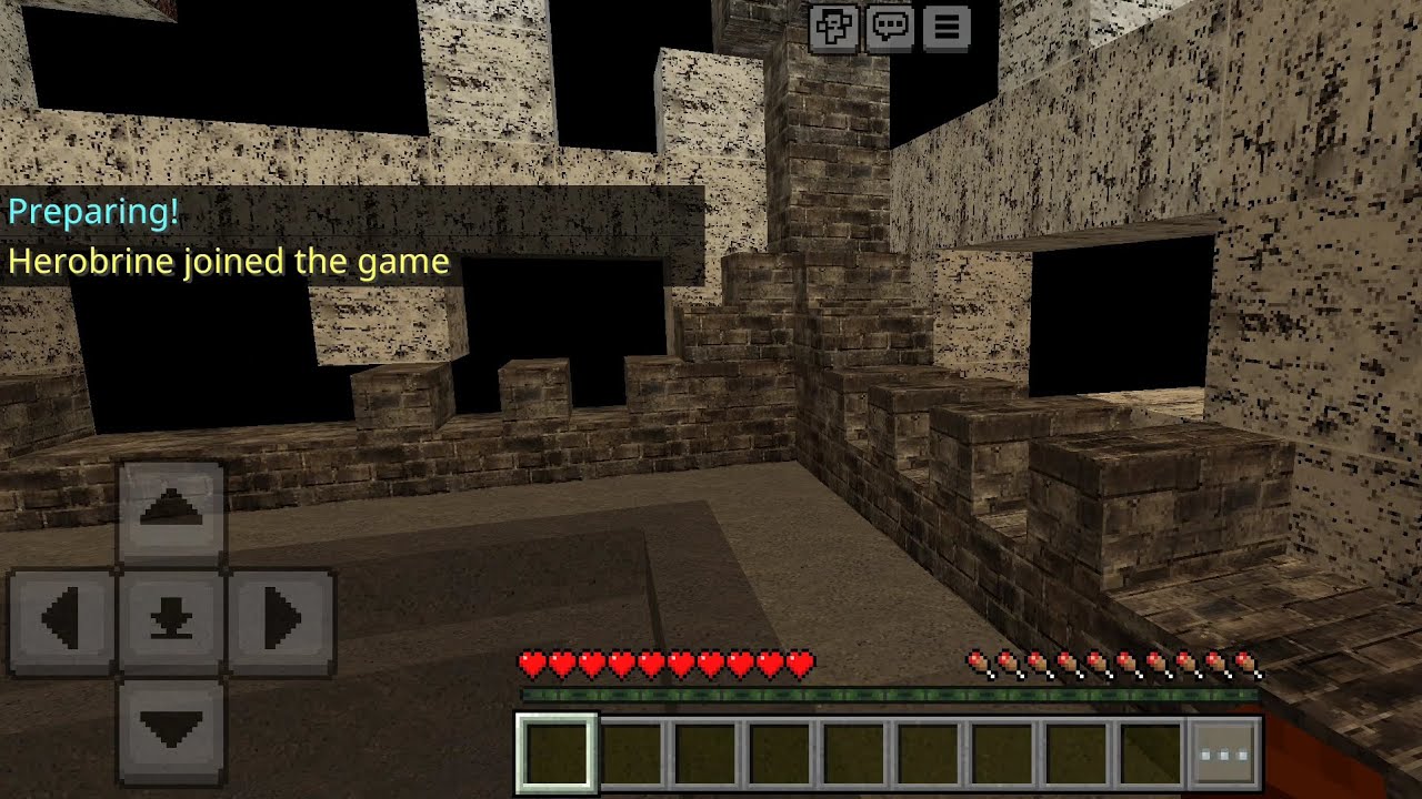 playing Minecraft herobrine's curse part 1 map - YouTube