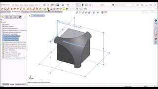 Modeling dice in SOLIDWORKS.