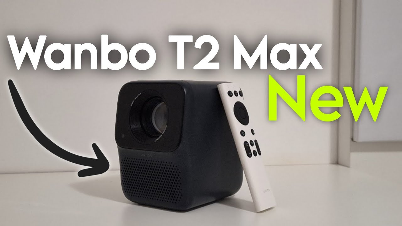 REVIEW OF THE WANBO T2 MAX NEW! Xiaomi Mini Projector! #projector