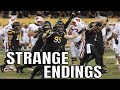 College Football Strangest Endings