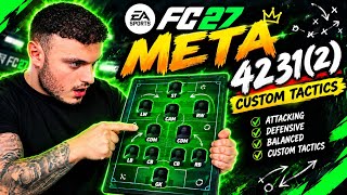 My FC27 4231(2) META CUSTOM TACTICS ARE BROKEN 😍🔥