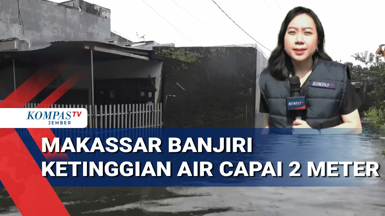 Banjir Makassar Belum Surut, 878 Jiwa Terdampak dan 545 Mengungsi