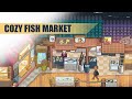 Cozy Fish Market - Pixel Art Timelapse with Lofi Beats