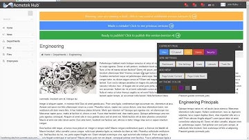 Add Module to a Page | Vauzo Social Intranet Software