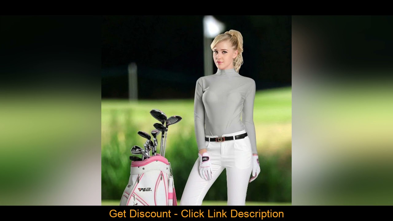 Top CRESTGOLF Golf Shirt Women Outdoor UV Protect Sunscreen Shirt Ice T shirts Sport Long Sleeve Cl
