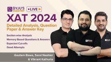 XAT 2024 Analysis | XAT Score vs Percentile | XAT Question Paper & Answer Key | XAT Expected Cutoffs