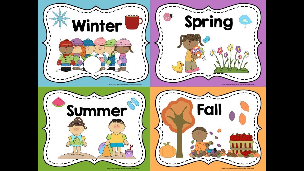 Seasons name learning for kids| seasons on earth| BD Kids ...