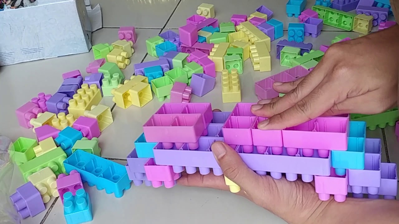 Cara membuat balok susun plastik atau lego murah dengan Cara membuat balok susun plastik atau lego murah dengan
