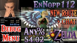 (Chat)FIRST EVER SUB 1 HOUR Any% Speedrun (54:02) - Zelda: Majora's Mask Speedrunning