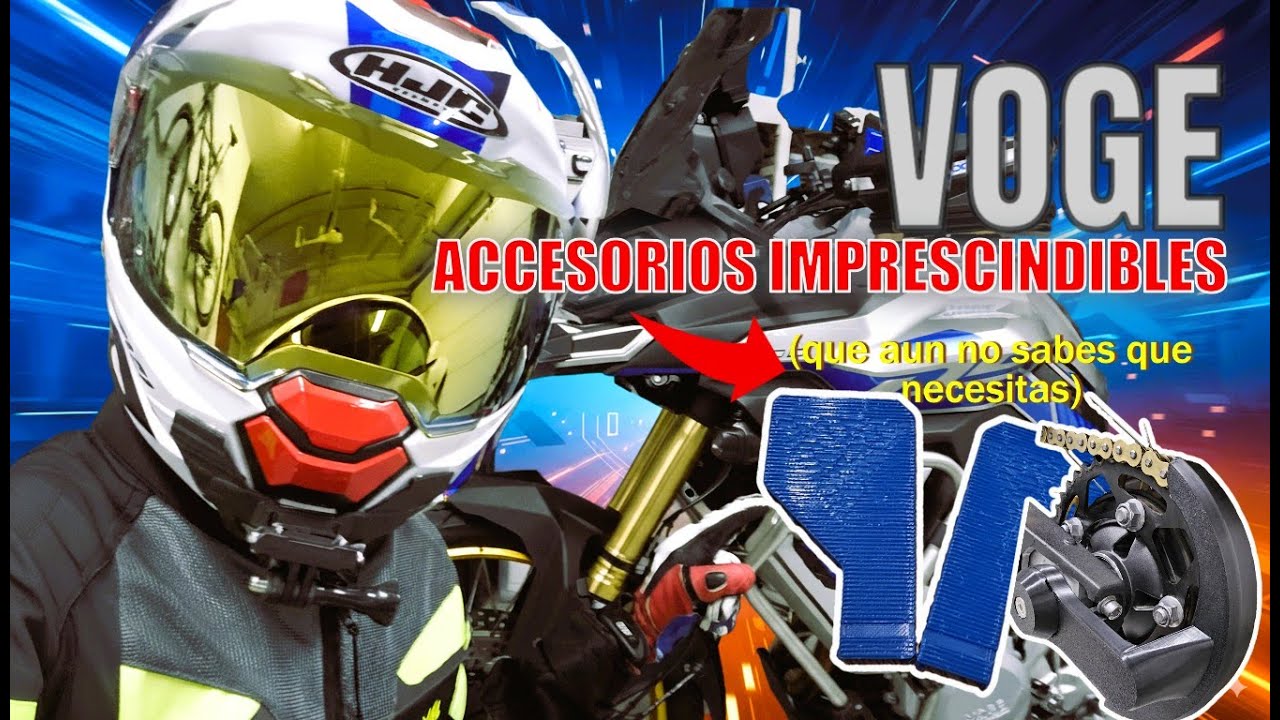 Accesorios Imprescindibles para la Moto ¡Tacos Motovoger y Cubre Cadenas AC!
