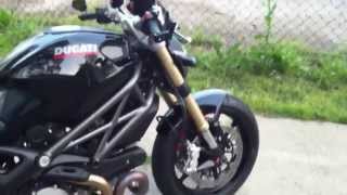 2013 Ducati Monster 1100 Evo w/Termignoni exhaust