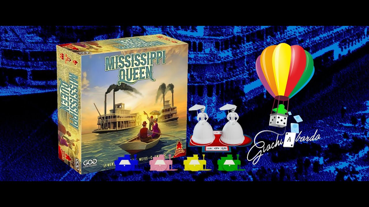 Mississippi Queen Gioco da tavolo Tutorial ITA 