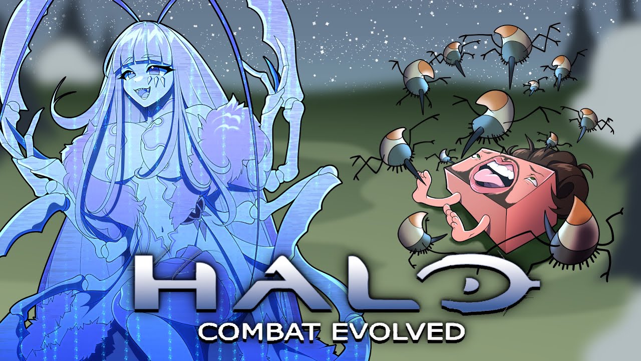 Horrible memories of the Library | Halo CE First Time - YouTube