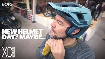 FOX DROP FRAME PRO MTB HELMET DAY : OR IS IT? | MTB Vlog