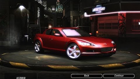 NFS Underground 2 Gameplay | Mazda RX-8 | Sprint Race