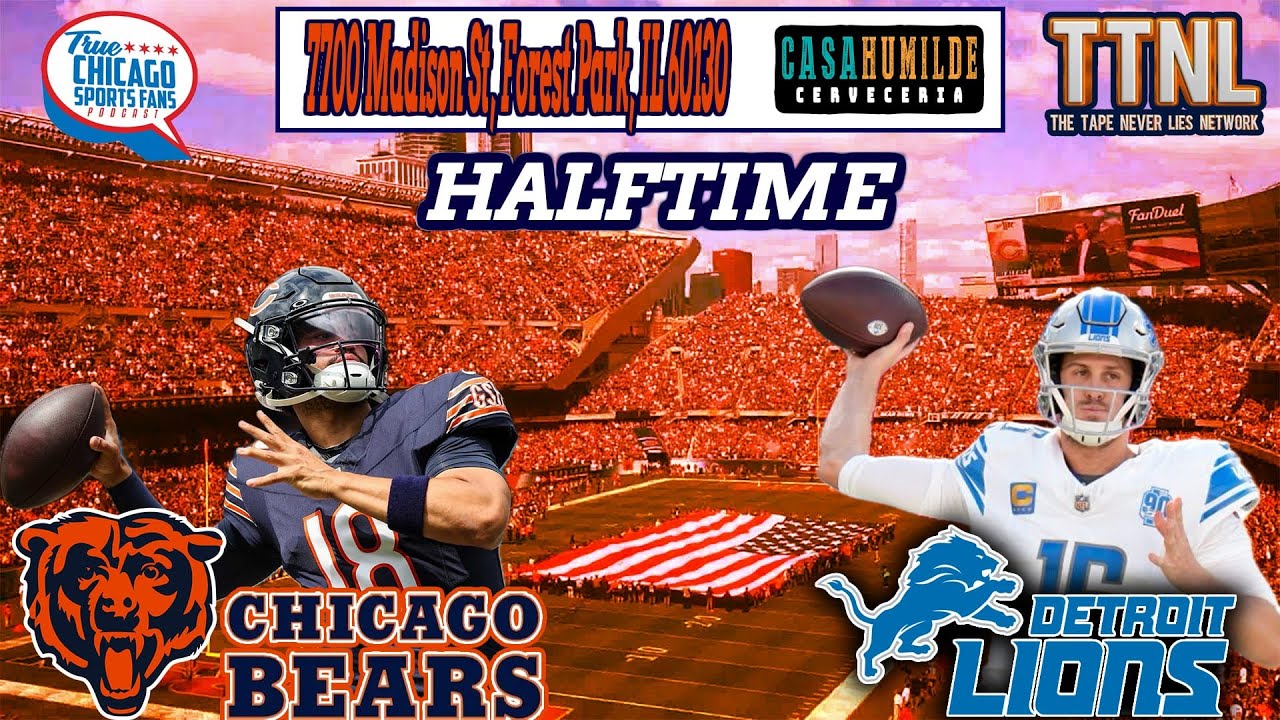 Bears Vs Lions Halftime Show 📱 - YouTube