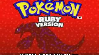 Pokemon Ruby Opening