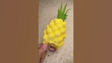 DIY awesome pineapple 🍍 lamp/made with plastic bottle craft/easy to make #viral #trending #ytshorts