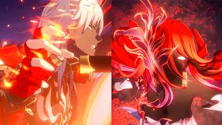 Honkai Star Rail 43 Main Story Cutscene  Blade Tranformation Vs Murata Graphia Boss Fight