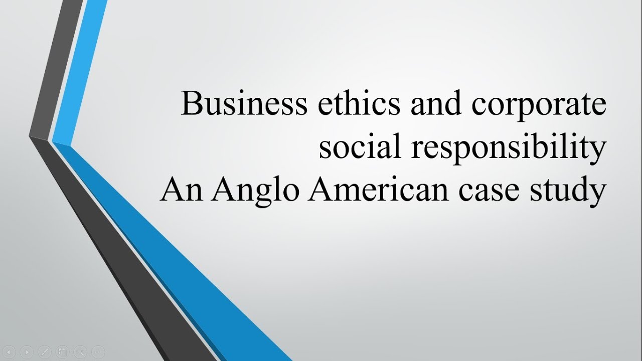 case study on ethics and social responsibility