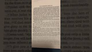 Bible Crossover John 13 34-35 ESV KJV NASB NIV NLT NCV CEV NKJV MSG and TPT