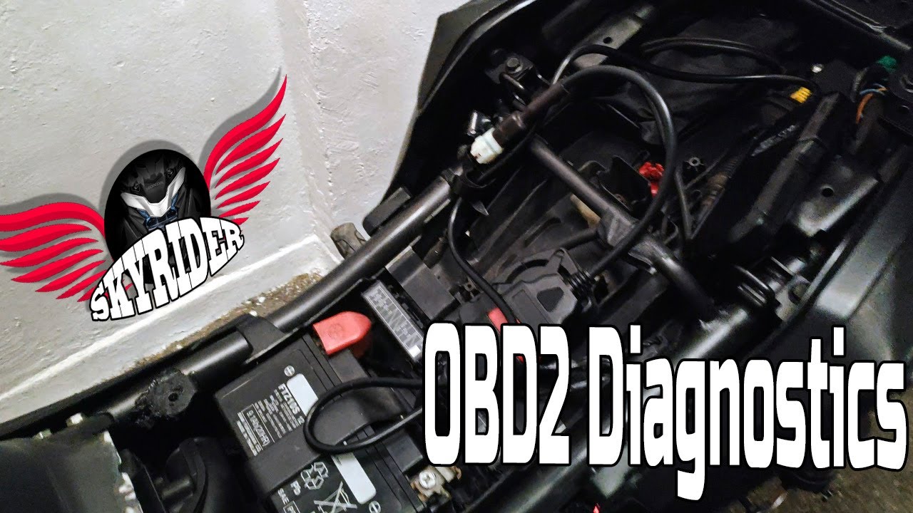 Honda CB500X 2016 OBD2 Diagnostics - YouTube