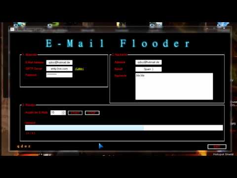C# E-Mail Spammer / Posteingang flooden | + Download
