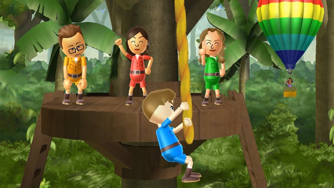 Wii Party Minigames - Player Vs Fumiko Vs Kathrin Vs Oscar(Advanced Difficulty)