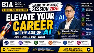 #career Enhancement Session 2026 at BIA Indore Empowering Students for the Future of AI Data Science