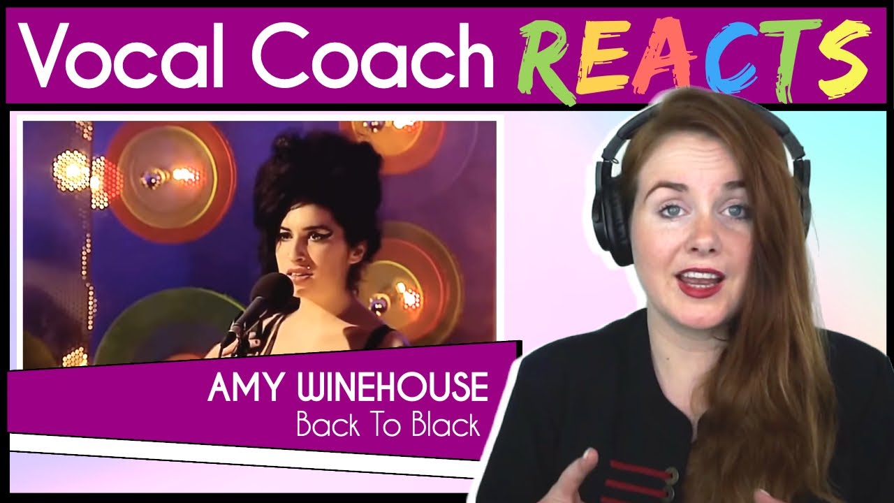 Vocal Coach reacts to Amy Winehouse - Back to Black (Live)