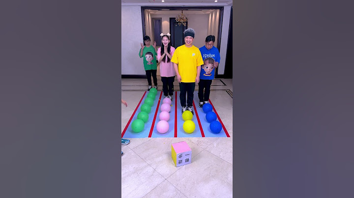 🎈Balloon Stepping Challenge, Who Reaches The Finish Line First? #Funnyfamily#PartyGames