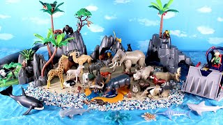Fun Dioramas and Playmobil Animal Toys