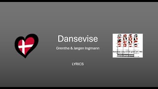 Dansevise - Grethe & Jørgen Ingmann |Lyrics with translations |Denmark 1963 | Eurovision 1963 winner