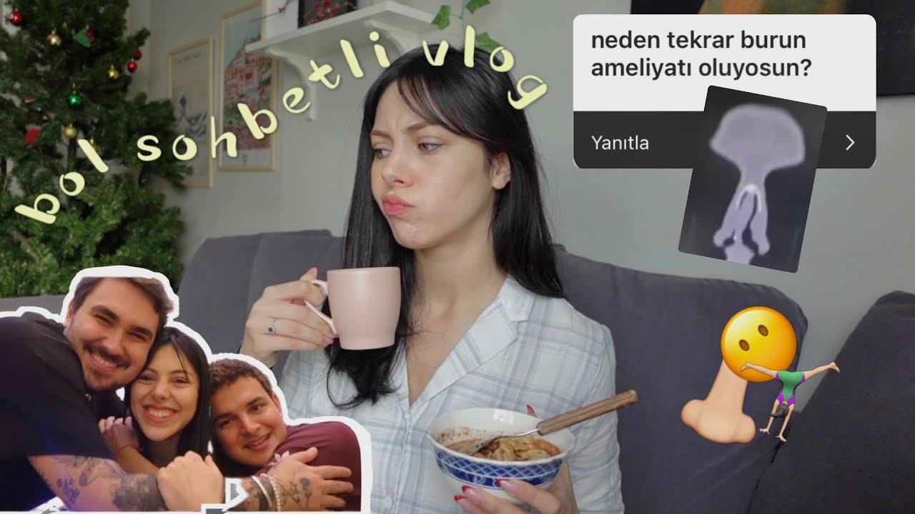 VLOG|| Neden Tekrar Burun Ameliyatı? 👃🏻 #kızkızasohbet 🧡