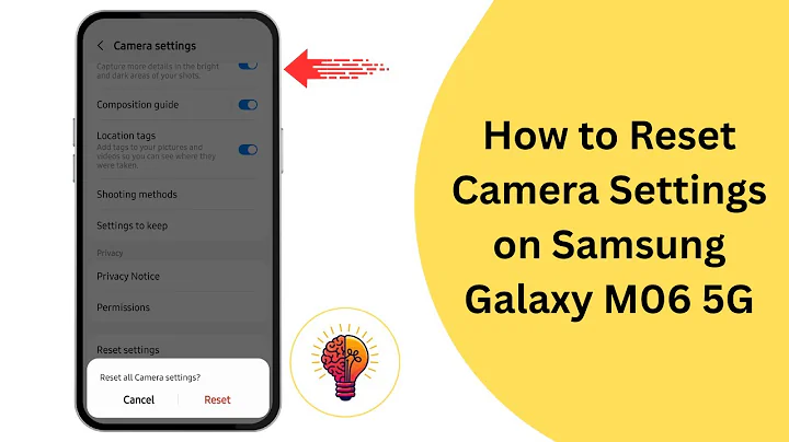 How To Reset Camera Settings on Samsung Galaxy M06 5G (2023) – Quick & Easy Guide!