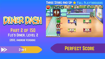 Diner Dash Classic (2012, Android) - Part 002 of 150: Flo