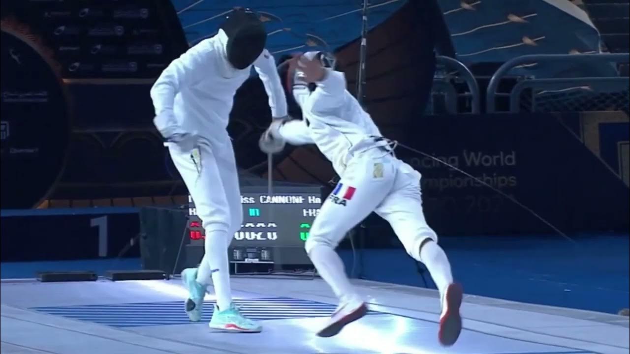 Epee Fencing Ready, steady, score! Loyola N vs Cannone R YouTube